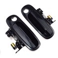 thumbnail image 1 of Outside Door Handle Front Right Left Black Fit For toyota corolla 98-02 2Pcs, 1 of 7