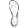 thumbnail image 3 of Franco Sarto Womens PARKER Leather Open Toe Ankle Strap, 3 of 3