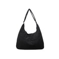 thumbnail image 2 of HOZVOMI Women's Nylon Crossbody Tote Bag College Student Class Office Commute Padded Large Shoulder Bag Slouchy Hobo Crescent Multipockets, 2 of 6