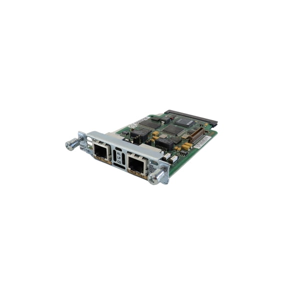 Pre-Owned Cisco VWIC2-2MFT-T1/E1 2 Port Multiflex Trunk Voice WAN Interface Card (Good)