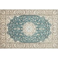 thumbnail image 1 of Ahgly Company Indoor Rectangle Traditional Silver Gray Medallion Area Rugs, 3' x 5', 1 of 6