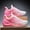 pink color, variant on Sneakers, A Pair Of Basketball Shoes for Men, Designer Adult Low-top Sports Shoes, Men's Dunking Shock-absorbing Shoes