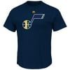 Utah Jazz Majestic NBA "Supreme Logo" Men's Short Sleeve T-Shirt - Navy