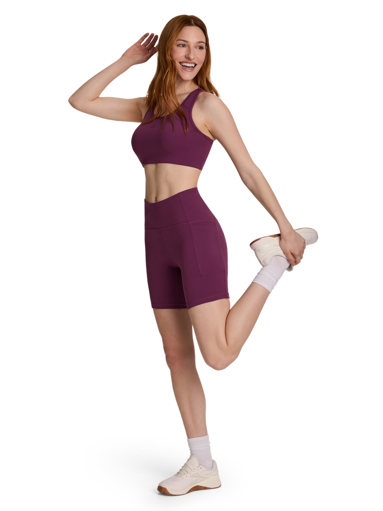Reebok Women's Reflex High Rise Short, 7" Inseam, Sizes XS-4X