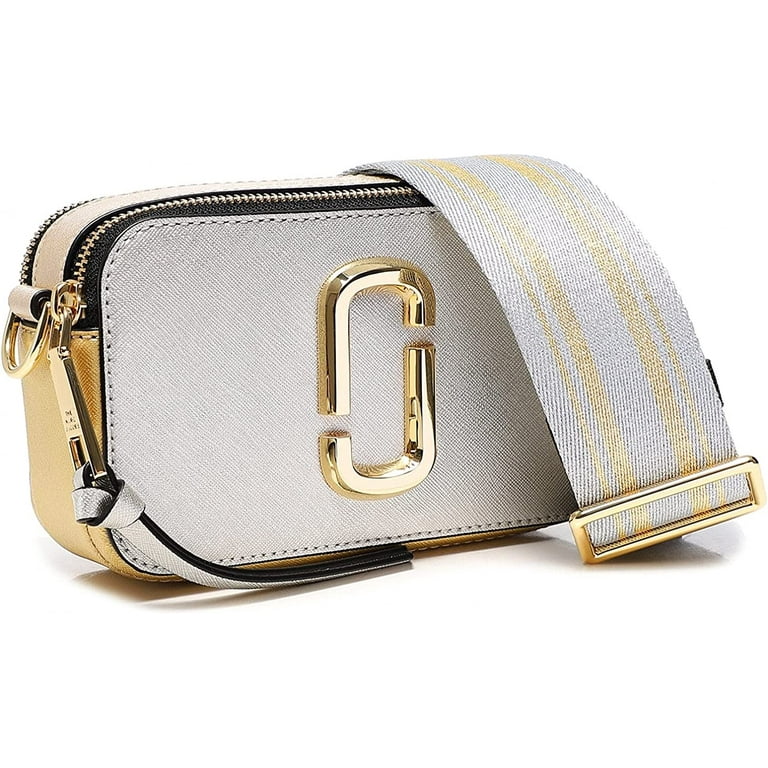 Marc Jacobs The Snapshot Metallic IVORY WHITE Model H129L01PF21-044