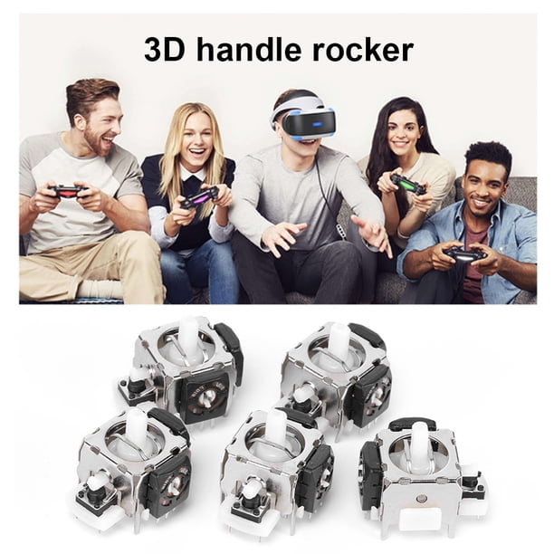 Módulo De Joystick Analógico 3D Módulo de joystick analógico 3D de 5 piezas para controlador de juegos Xbox 360 Joystick Rocker 3D