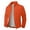 Orange, variant on Men's Winter Casual Jacket Zip Up Stand Collar Lightweight Windproof Coat with Pockets for Work Travel and Daily Wear Outdoor Streetwear Urban