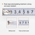 thumbnail image 5 of Tape Measure 3 Meters Metric Ruler Extra Thick Steel Measuring Tape 19mm Wide, Transparent Red ABS Case, 5 of 7