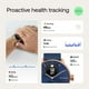 thumbnail image 2 of Withings ScanWatch, Reloj Inteligente híbrido con ECG, tensiometro y oximetro, con GPS, Control del sueño y Seguimiento de la Actividad, autonomía de hasta 30 días, Oro Rosa/Azul, 38mm, 2 of 5