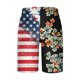 thumbnail image 3 of Pantalones Cortos Casuales para Hombre Día de la Independencia Imprimir Pantalones de Cintura Elásticos, Pantalones Cortos de Playa Casuales para Al Aire Libre Y Diarios, 3 of 3