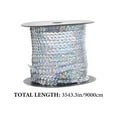 thumbnail image 2 of 1 rollo de lentejuelas para coser a mano, lentejuelas de PVC, lentejuelas redondas decorativas, manualidades DIY, 2 of 7