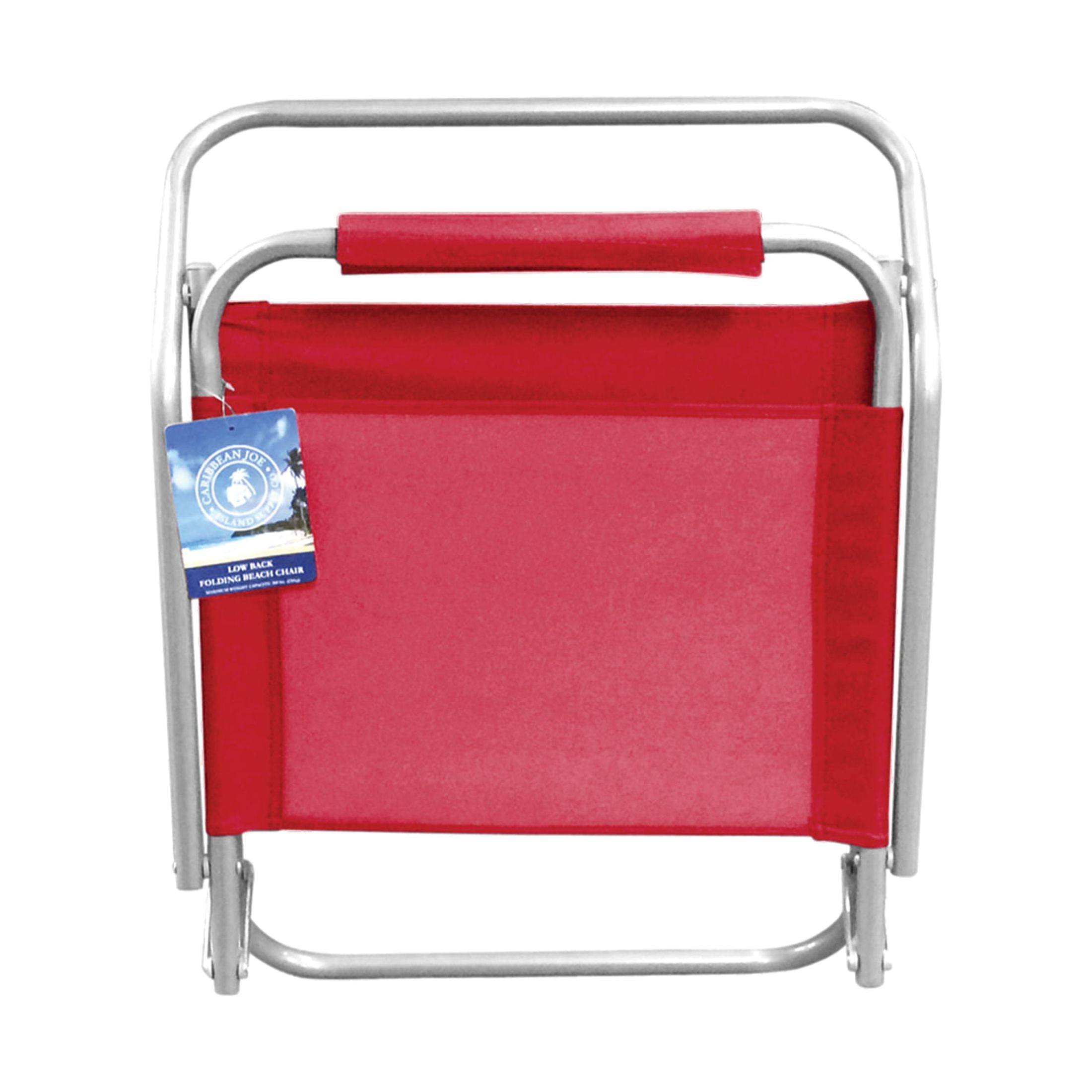 Caribbean Joe one position folding beach chair
