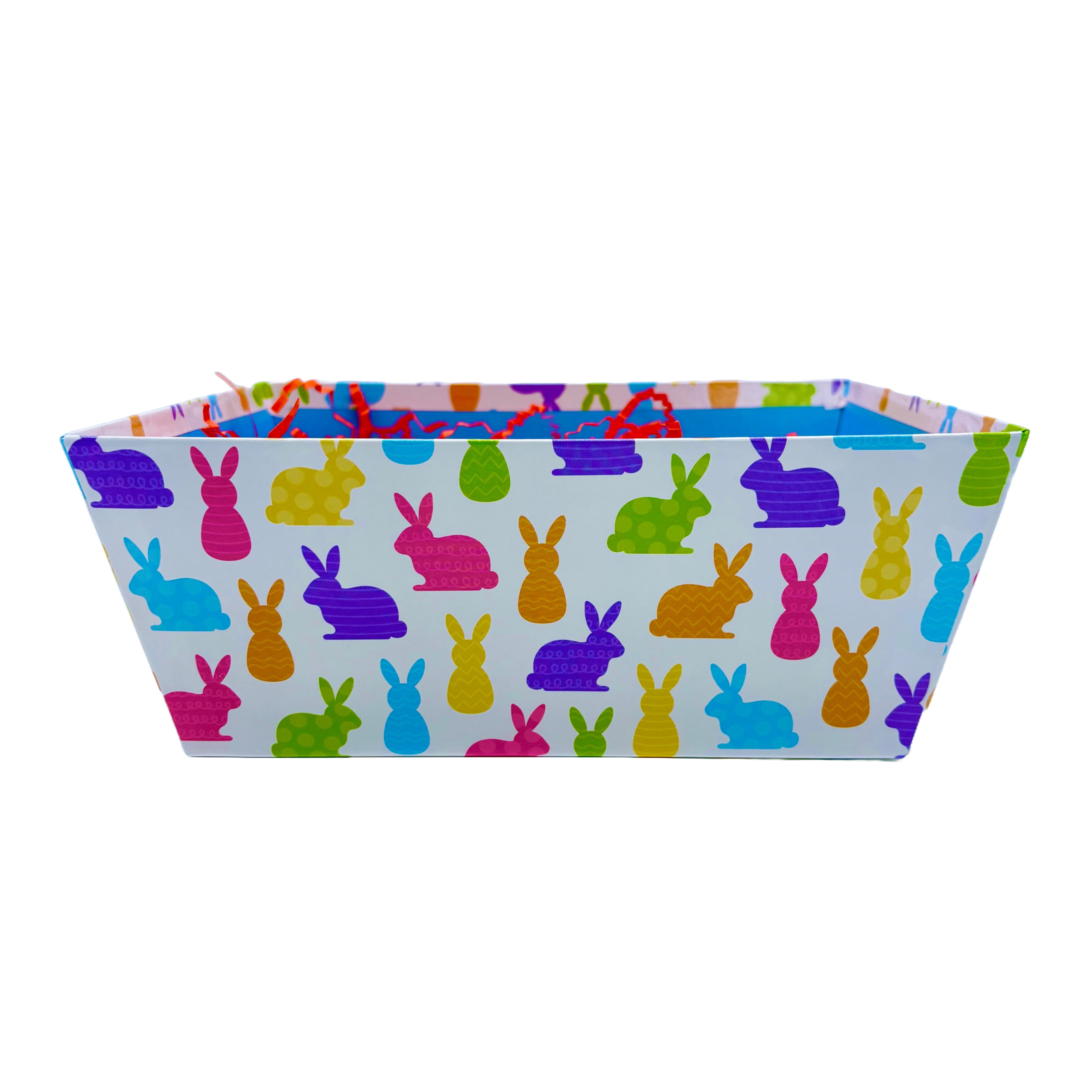 Easter Gift Basket, Kids, Teens, 16 oz., Chocolate Bunny, Stickers to Decorate