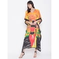 thumbnail image 5 of Gypsie Blu Boho Plus Size Long Kaftans Dress Maxi Kimono Dresses Summer Sleepwear Beach Dress Caftan Style, 5 of 7