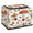 Multicolor 2, variant on CURLYOOT Cute Schnauzer Dog Storage Bin With Zipper Lid, Foldable Clothes Organizer Lidded Storage Baskets, Rectangular Box Closet Shelf Organizer