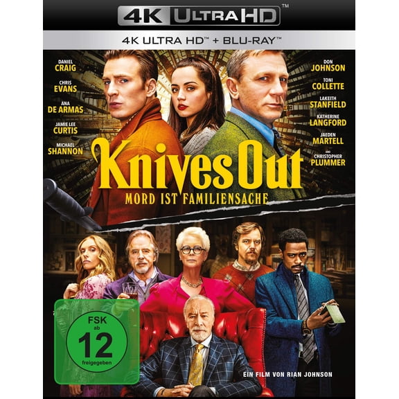 Knives Out - Mord ist Familiensache (4K Ultra-HD) ( Blu-ray 2D) (4K Ultra HD)