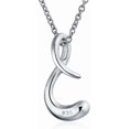 thumbnail image 2 of Personalize ABC Script Letter Alphabet Pendant Initial Necklace For Teen Women 14K Gold Plated .925 Sterling Silver, 2 of 6