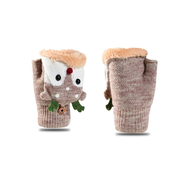 Guantes tejidos para hombres y mujeres sweethay AP013224-03 Gris