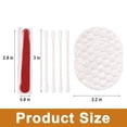 thumbnail image 3 of 100pcs Individually Wrapped Hotel Vanity Set | Disposable Makeup Pads, Cotton Swabs & Nail Files | Hygiene Supplies for Travel, Hotels & Personal Care | Bulk Order, 3 of 6