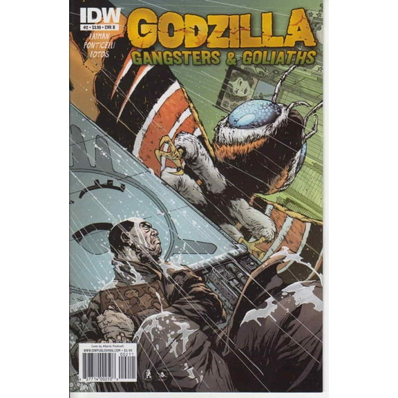Godzilla: Gangsters And Goliaths #2B VF ; IDW Comic Book