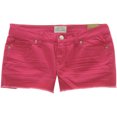 thumbnail image 1 of Aeropostale Womens Colored Shorty Casual Denim Shorts, Rosa, 11/12, 1 of 1