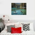 thumbnail image 5 of COMIO Aesthetic Posters Lake Tahoe Travel Poster Art Prints Canvas Wall Art Picture Prints Wallpaper Family Living Room Decor Posters, 5 of 5