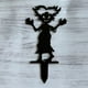 thumbnail image 2 of Movie Metal Yard Stakes Standing Sign Decorations Yard Metal Stakes Garden Metal Yard Stakes, 2 of 4