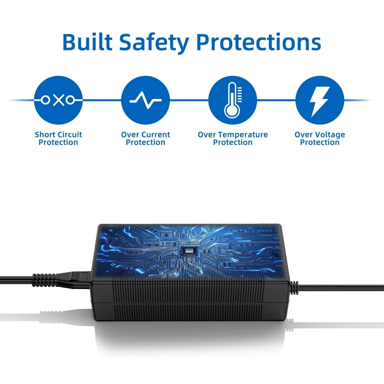 FASPKOW 42V AC Adapter Charger For Jasion EB5 36V/10Ah Li-ion Battery 350W Electric Bike