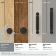 thumbnail image 3 of Amerock Balata 1 inch (25mm) Diameter Oil-Rubbed Bronze Cabinet Knob, 3 of 6