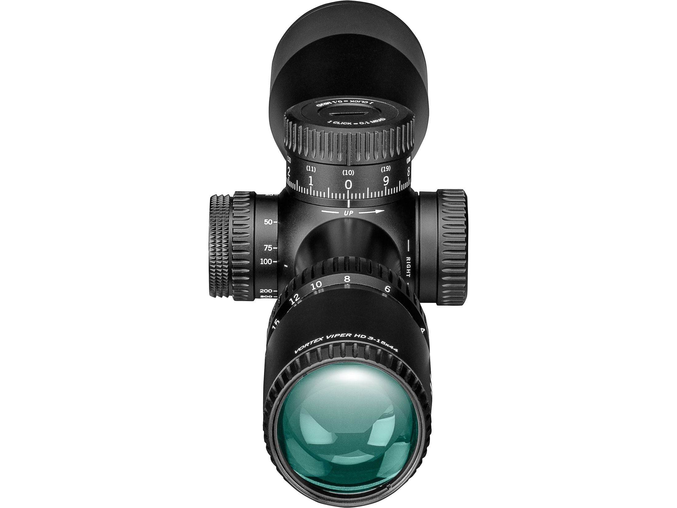 Vortex Viper HD 3-15x44 Riflescope (VMR-3 MRAD Reticle) with 30mm Main Tube