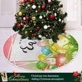 thumbnail image 6 of Coolnut Easter Tree Skirt Home Decoration Large Round Colorful Eggs Christmas Tree Skirt for Holiday Party Home Christmas Day Ornaments,47.2", 6 of 6