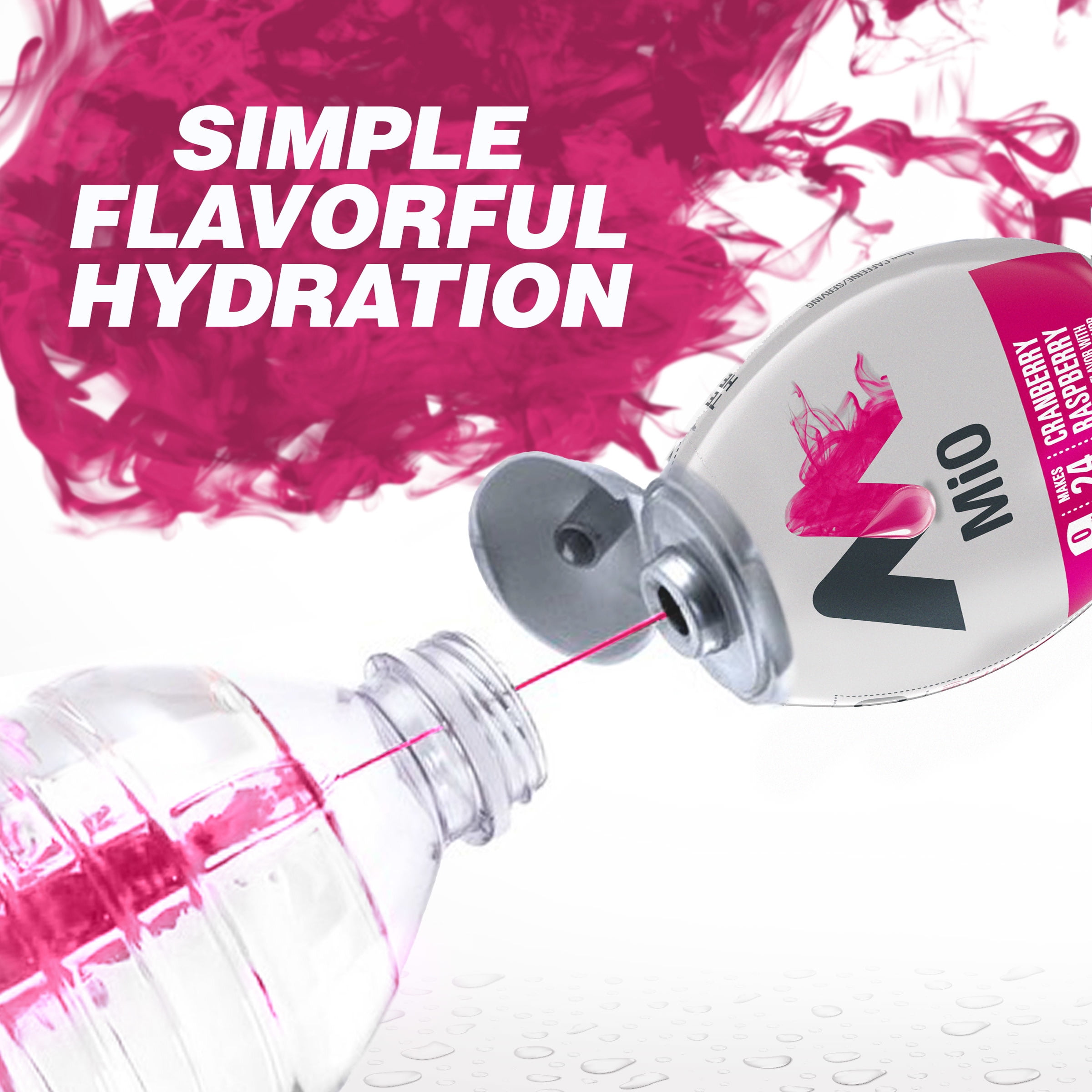 MiO Cranberry Raspberry Naturally Flavored Liquid Water Enhancer, 1.62 fl oz Bottle