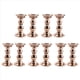 thumbnail image 1 of Juego de 10 Candelabros con Pilar de Metal, Centros de Mesa para Bodas, Candelabros Soporte de Velas, Dorado, 1 of 5