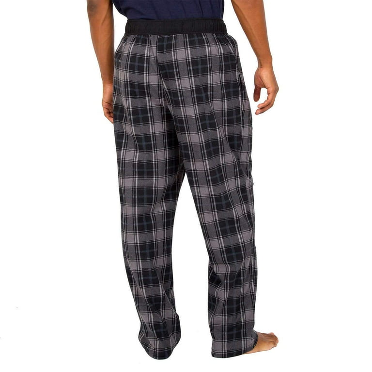 Nautica Men s Sueded Fleece Pajama Pants 2 Pack Walmart