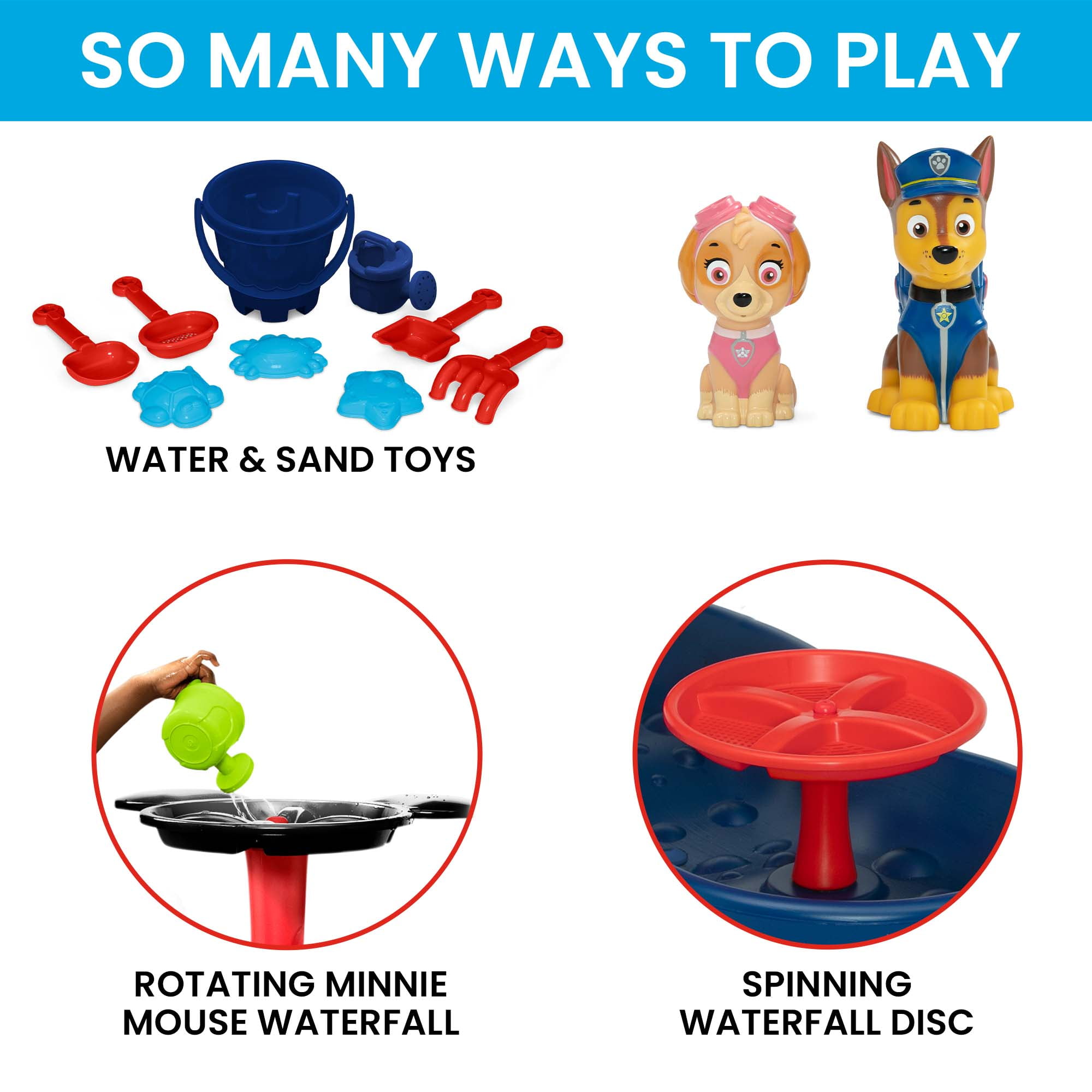 Paw patrol water toys best sale