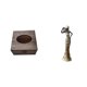 thumbnail image 1 of Estuche de pañuelos de escritorio,Caja de pañuelos faciales de madera estilo retro,Figura de escritorio,Figuras africanas de arte,artesanías,escritorio coleccionable,Estatua de mujer, 1 of 8