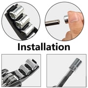 BE-TOOL 16-in-1 Tools Kit for Bicycle Multifunctional Bicycle Tool Repair Set Bike Replacement Accessories with Wrench and Screwdriver Black