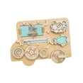 thumbnail image 3 of Busy Board Parts Accessory Parent Child Interactive Activity Sensory Board Parts Assemble B, 3 of 9