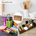 thumbnail image 3 of 3-Compartment Wooden Kitchen Utensil Holder Organizer, Large Wood Utensil Container with Removable Dividers, 12 x 4.7 x 6.8 in, Wooden Storage for Cooking and Silverware, 3 of 6