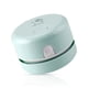 thumbnail image 1 of Mini colector de polvo de barredor de vacío Herramienta de limpieza desmontable con cepillo Malla de mesa Tabla de mesa Kit de hogar Suministros para batería doméstica Verde Inevent HA011647-04B, 1 of 7