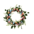 thumbnail image 3 of Corona de Flores de Huevo de Pascua, Corona de Primavera de Pascua para Ventana de Pared de Puerta Delantera, 3 of 8