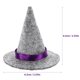thumbnail image 5 of 4 Uds Mini sombreros de bruja de Halloween sombrero de fiesta sombreros de botella de vino decoración de diseño de escena, 5 of 5