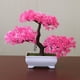 thumbnail image 5 of Bearachild Maceta decorativa con simulación de plantas artificiales, bola de hierba, bonsái, adorno de flores decorativas para el hogar, piña rosa yunsong 2Conjunto, 5 of 6