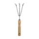 thumbnail image 1 of Herramientas de jardinería de acero inoxidable con mango de madera para cultivar verduras, flores y arrancar malezas. Pala y rastrillo domésticos., 1 of 6