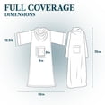 thumbnail image 6 of PAVILIA Wearable Blanket with Sleeves & Pocket for Women & Men, Purple, 6 of 8