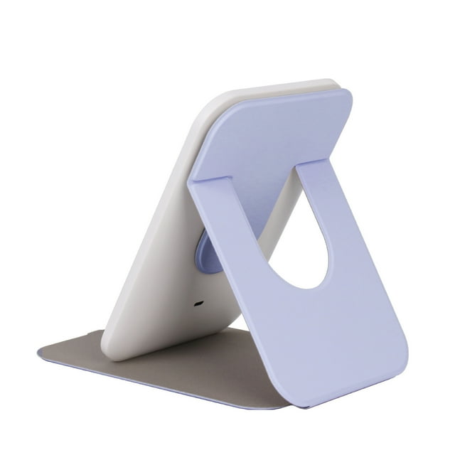pitrice Vanity Mirror With LED Light Portable And Clear With Intelligent Dimming With LED Lights Mini Mirror lilac
