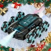 Keenstone Gesture Sensing Remote Control Car ,2.4GHz Rechargeable RC Car 6 Wheel Telescopic Stunt Car ,All Terrains Transform Drift Off Road Vehicle Toy for Kids Boys & Girls