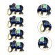 thumbnail image 5 of unbranded 4Ud Círculos Para Servilletas En Forma De Elefante Material Aleación Para Ambientar Mesas, 5 of 8