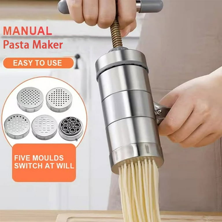 💫Stainless Steel Hand-cranking Noodle Press Manual Noodle Maker Pressure  Surface Unit Pasta Machine . . inbox for order