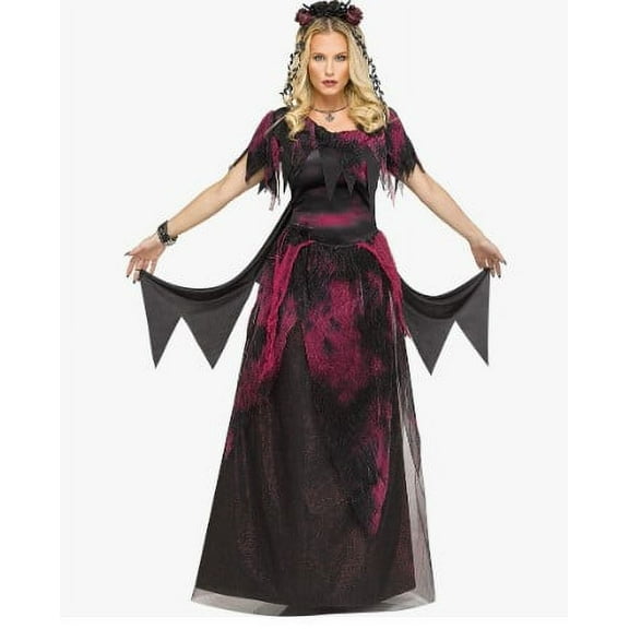 Twilight Fairy Gown - Black/Purple - Costume - Adult - SM